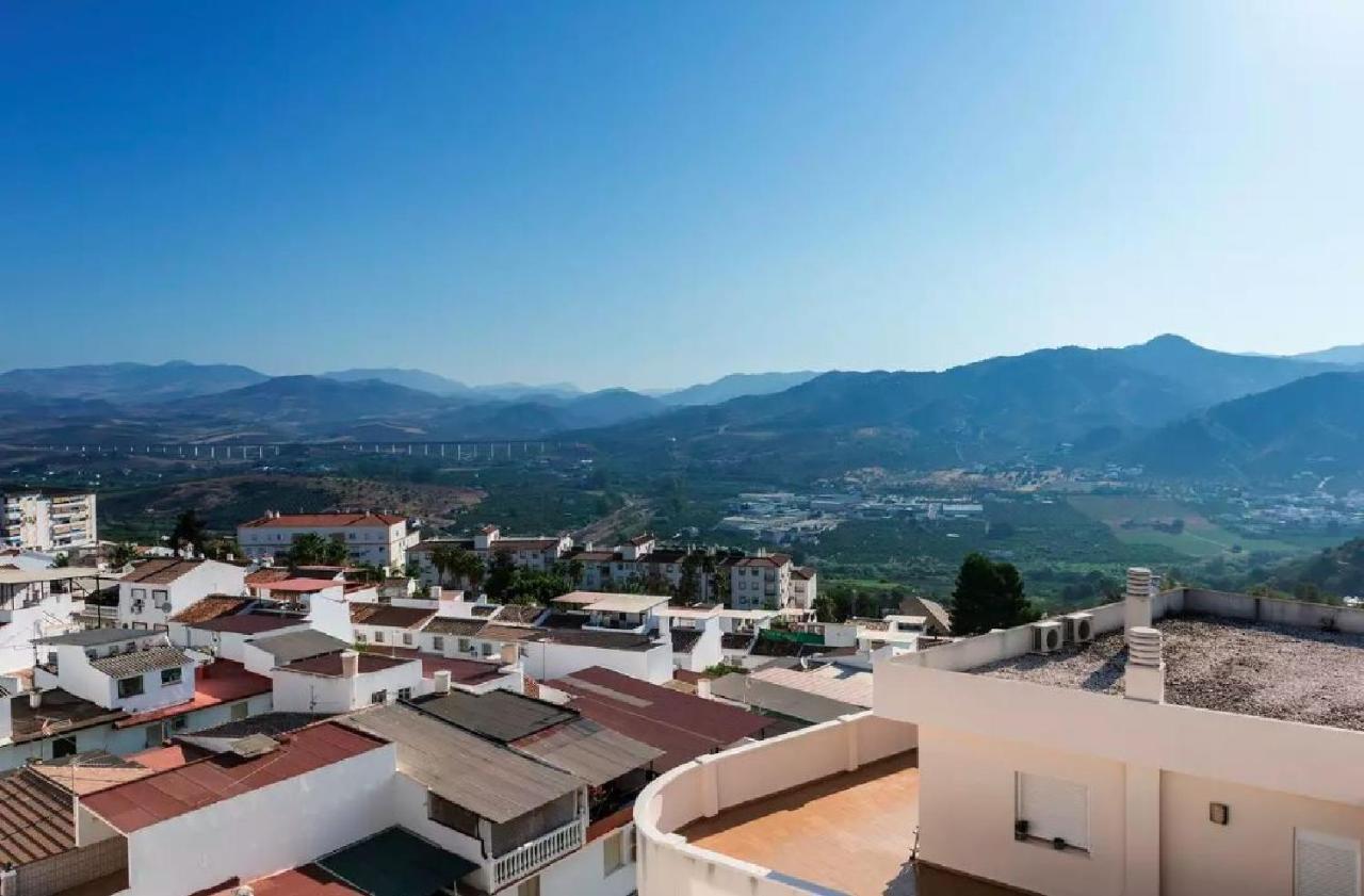 Atico Guadalhorce - Mirador Privado Con Barbacoa Y Solarium Apartment Alora Exterior foto