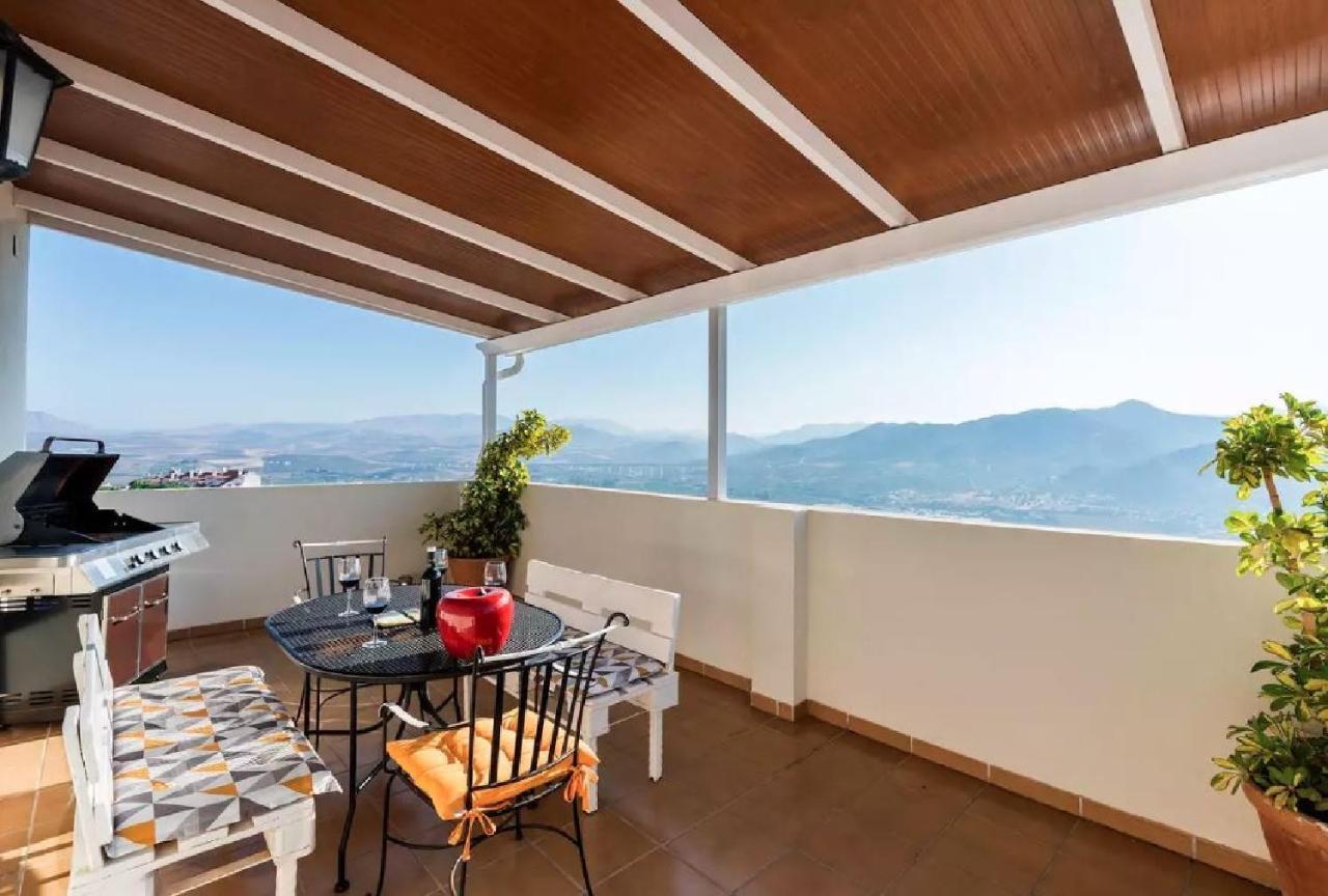 Atico Guadalhorce - Mirador Privado Con Barbacoa Y Solarium Apartment Alora Exterior foto